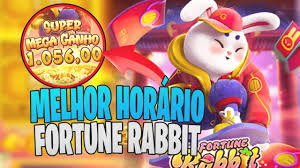 melhor horário fortune rabbit